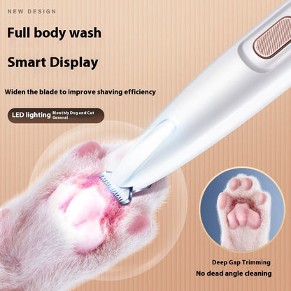 Pets Dog Trimmer With LED Light