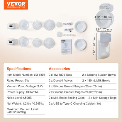 VEVOR BreastPump