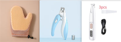 Pets Dog Trimmer With LED Light