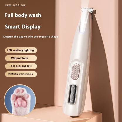 Pets Dog Trimmer With LED Light