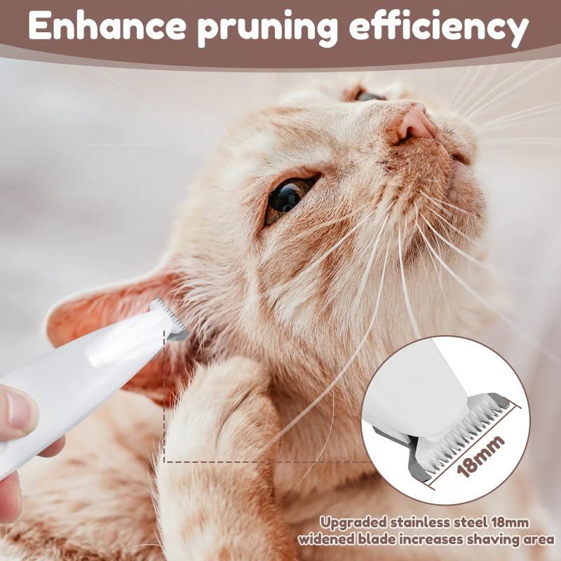 Pets Dog Trimmer With LED Light