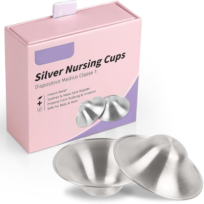 Silver Nursing Cup Nipple Shield