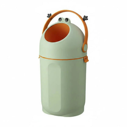 15L Diaper Trash Can Wastebasket  Garbage Container Bin with Lid Portable for Study Room Home Bedroom Living Room Dorm Apartment