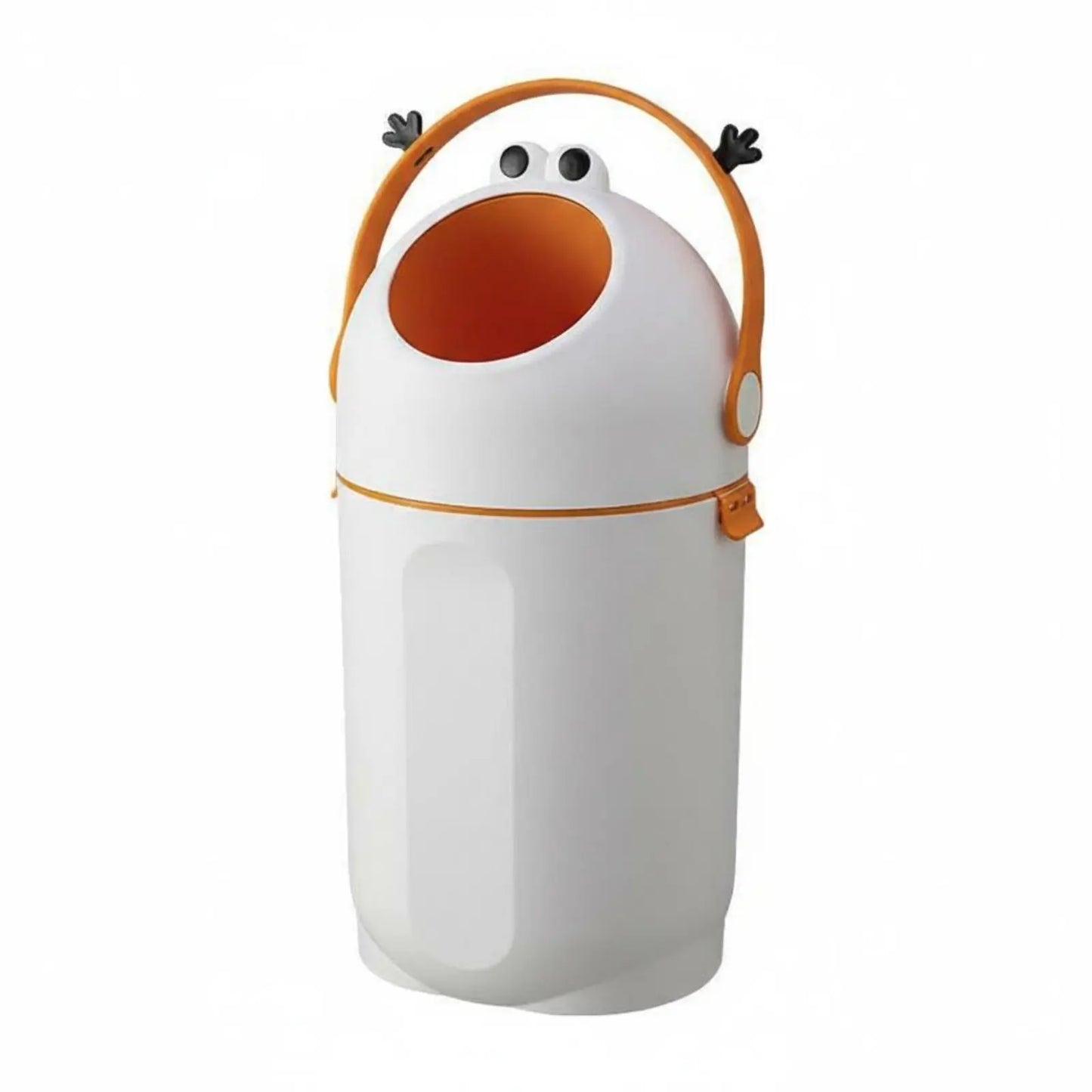 15L Diaper Trash Can Wastebasket  Garbage Container Bin with Lid Portable for Study Room Home Bedroom Living Room Dorm Apartment