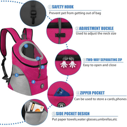 Transport Dog Carrier Backpack