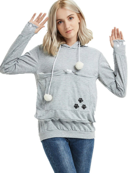 Casual Cat Lovers Hoodies
