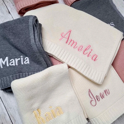 Personalized Name Baby Blanket