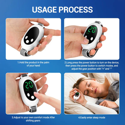 Hand Strap Sleep Aid Device