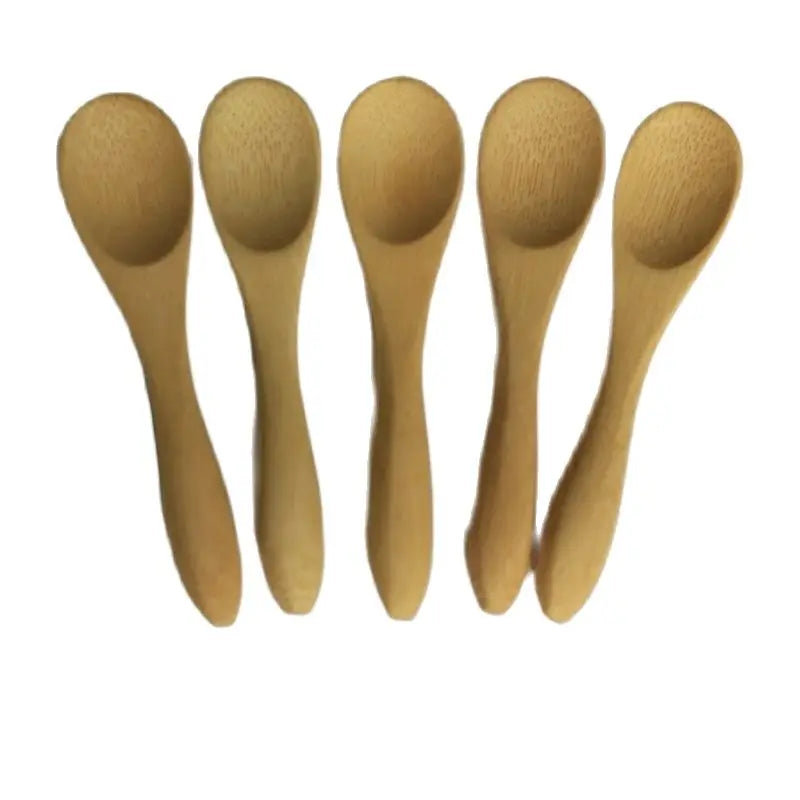 Mini Bamboo Baby Feeding Spoons