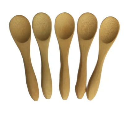 Mini Bamboo Baby Feeding Spoons