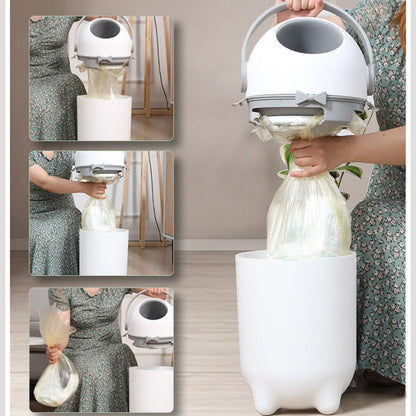 15L Diaper Trash Can Wastebasket  Garbage Container Bin with Lid Portable for Study Room Home Bedroom Living Room Dorm Apartment