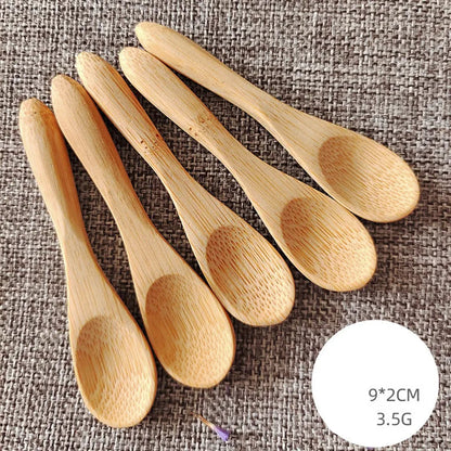Mini Bamboo Baby Feeding Spoons