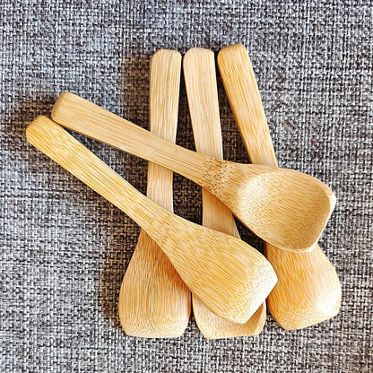 Mini Bamboo Baby Feeding Spoons
