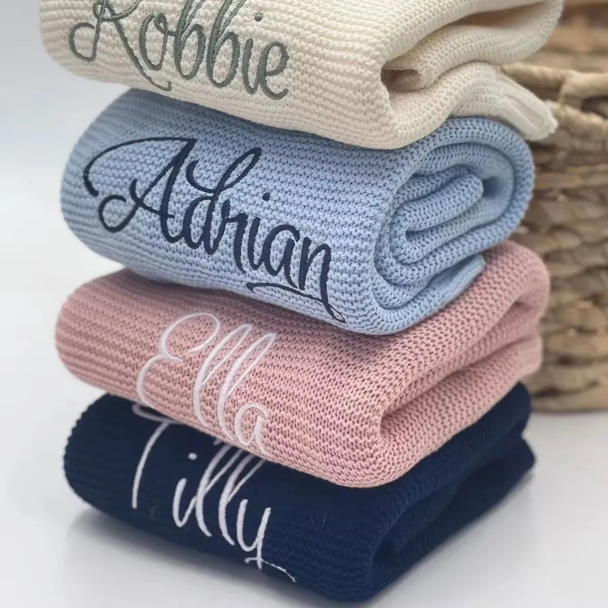 Personalized Name Baby Blanket