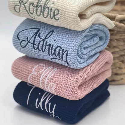 Personalized Name Baby Blanket