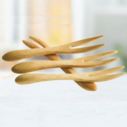 Mini Bamboo Baby Feeding Spoons